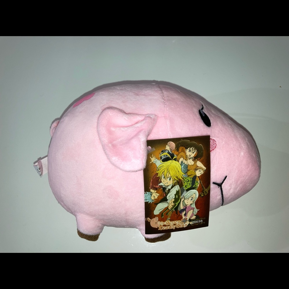 The Seven Deadly Sins 14” Long Hawk Plush Pig